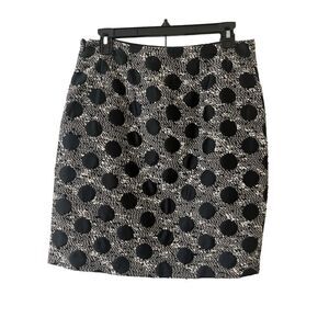 J. McLaughlin polka dot skirt sz 4